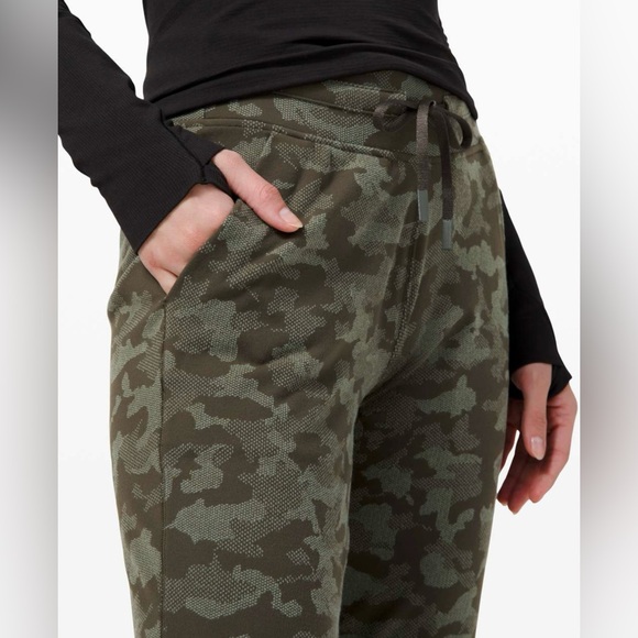Lululemon Ready To Rulu Joggers 29” In Heritage Camo Dark Olive Green Size 2 - Picture 2 of 16
